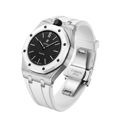 [Leaves]Royal Oak Pop Exclusive Steel Case & Silicone Strap With Cradle