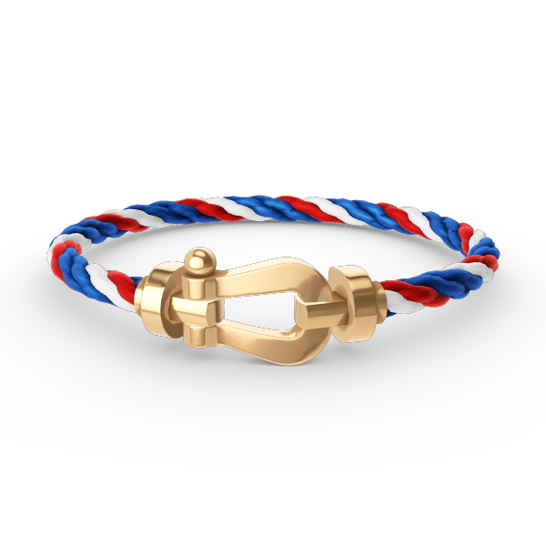 [Leaves]FORCE LARGE HORSESHOE BRACELET - GOLD