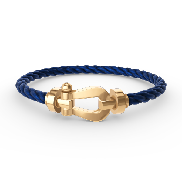 [Leaves]FORCE LARGE HORSESHOE BRACELET - GOLD
