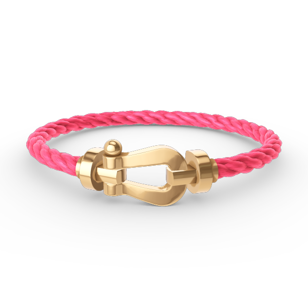 [Leaves]FORCE LARGE HORSESHOE BRACELET - GOLD