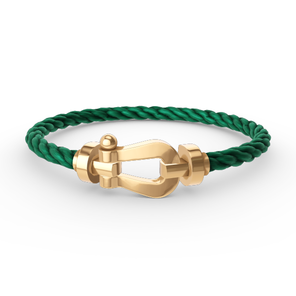[Leaves]FORCE LARGE HORSESHOE BRACELET - GOLD