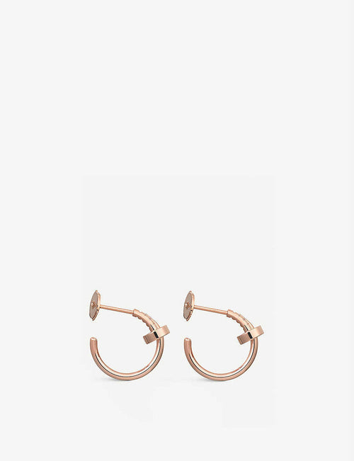 [Leaves]JUSTE EARRINGS PINK GOLD