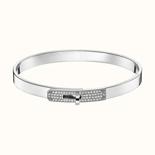 [Leaves]KELLY SILVER DIAMOND BRACELET