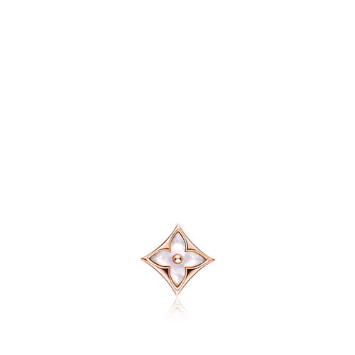 [Leaves]STAR MOP ROSE GOLD EARRINGS