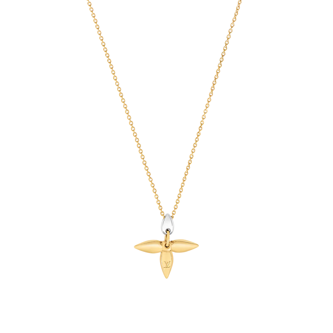 [Leaves]LOUISETTE PEDANT GOLD NECKLACE