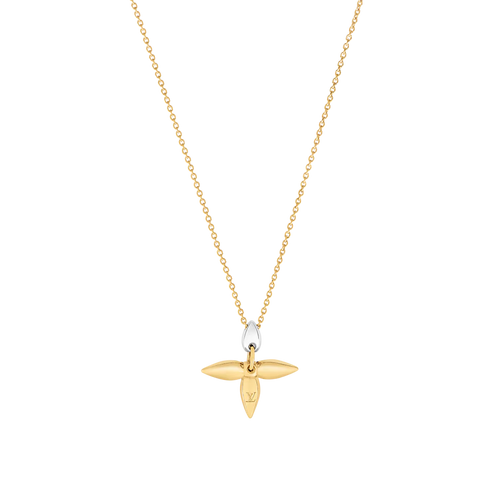 [Leaves]LOUISETTE PEDANT GOLD NECKLACE