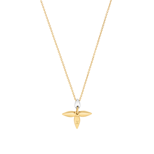 [Leaves]LOUISETTE PEDANT GOLD NECKLACE