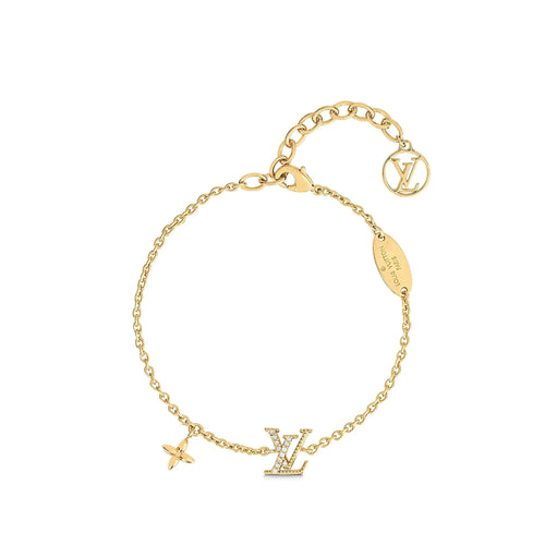 [Leaves]LOGO STAR MOTIF GOLD BRACELET
