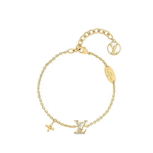 [Leaves]LOGO STAR MOTIF GOLD BRACELET
