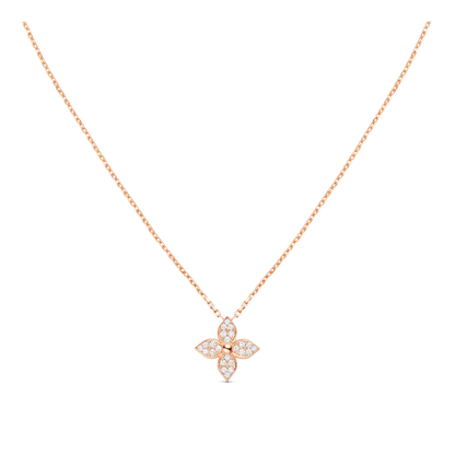 [Leaves]STAR DIAMOND NECKALCE