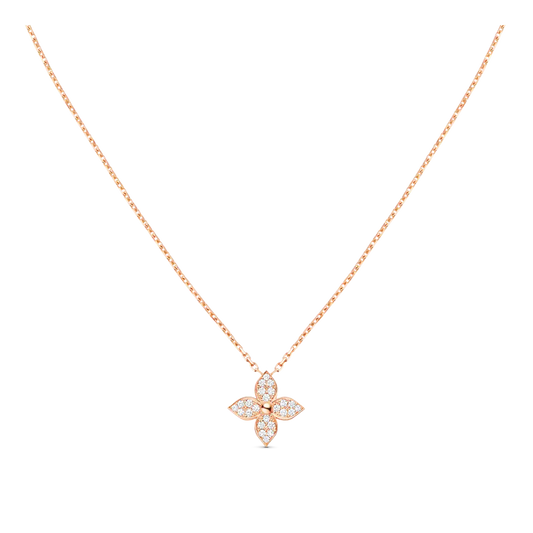 [Leaves]STAR DIAMOND NECKALCE