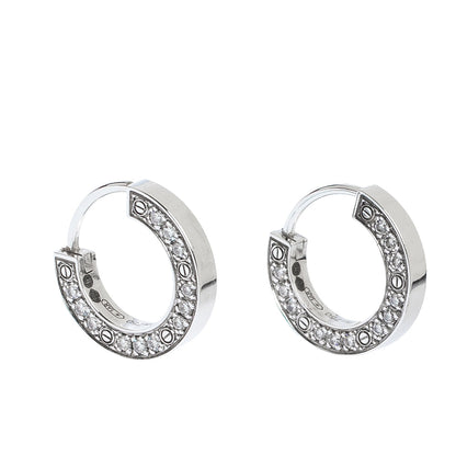 [Leaves]LOVE DIAMOND EARRINGS