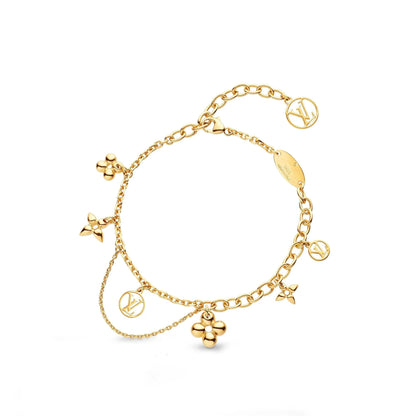 [Leaves]BLOOMING ROSE GOLD MOP BRACELET