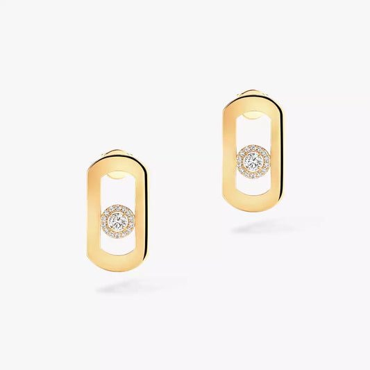 [Leaves]SO MOVE DIAMOND EARRINGS