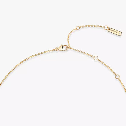 [Leaves]LUCKY EYE DIAMOND NECKLACE