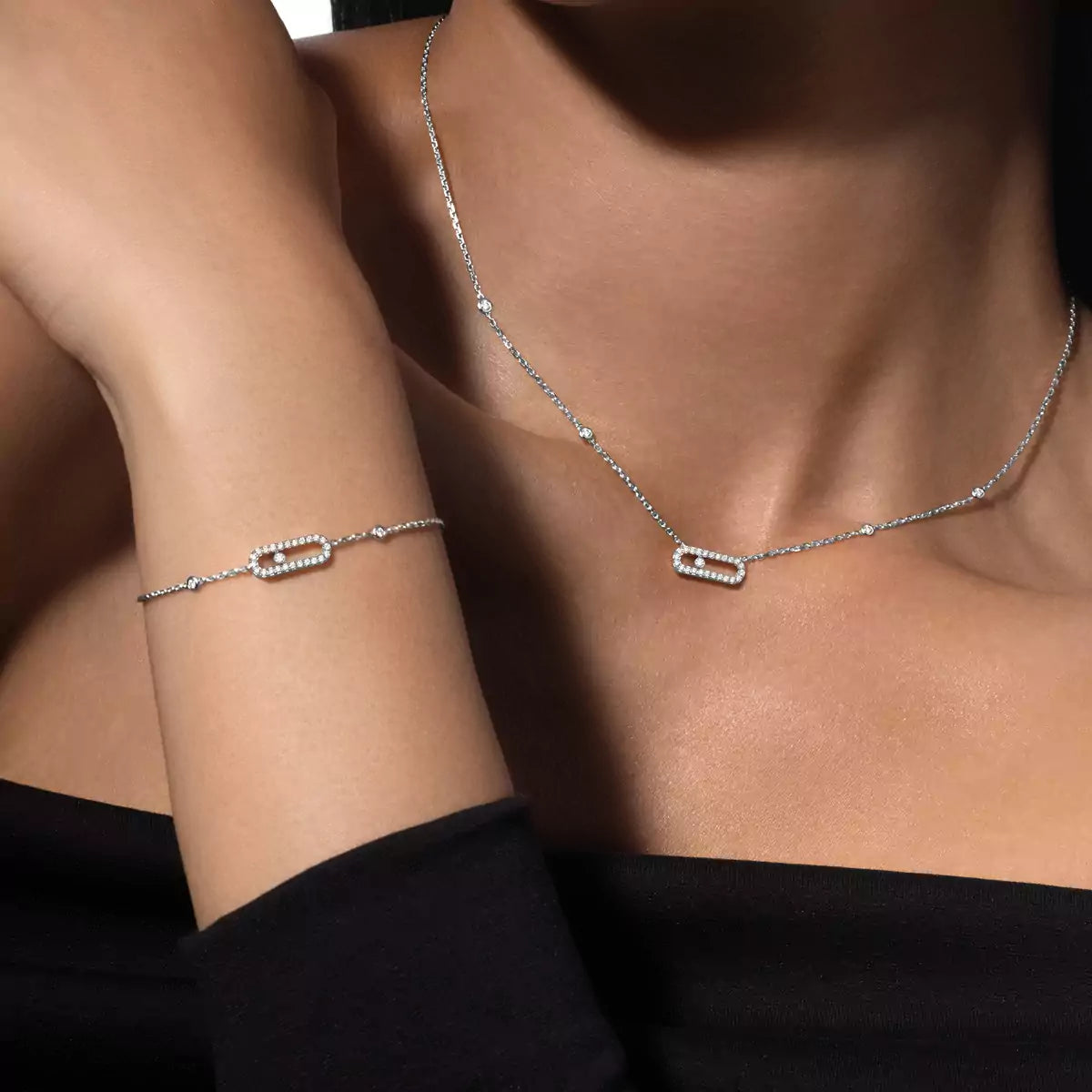 [Leaves]MOVE UNO PENDANT NECKLACE