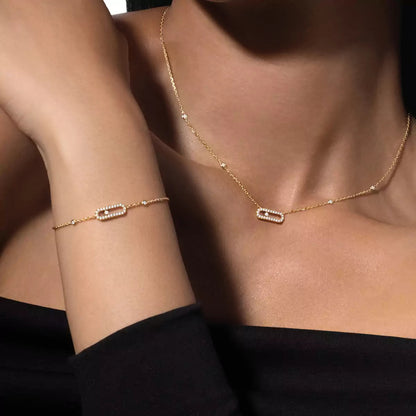 [Leaves]MOVE UNO PENDANT NECKLACE