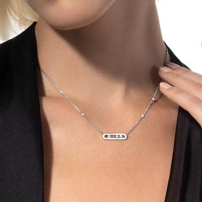 [Leaves]BABY MOVE PENDANT NECKLACE