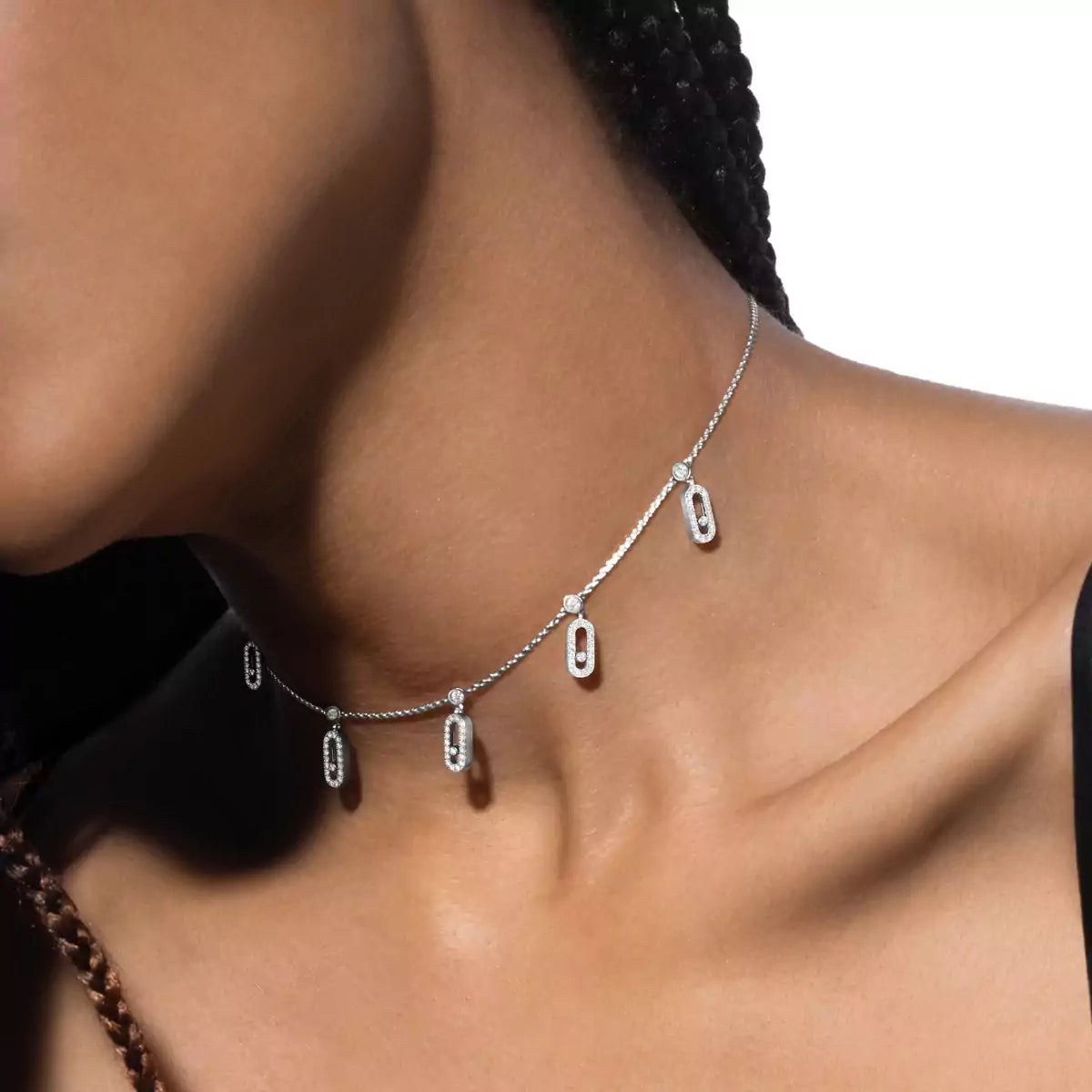 [Leaves]MOVE UNO 5-PENDANT NECKLACE