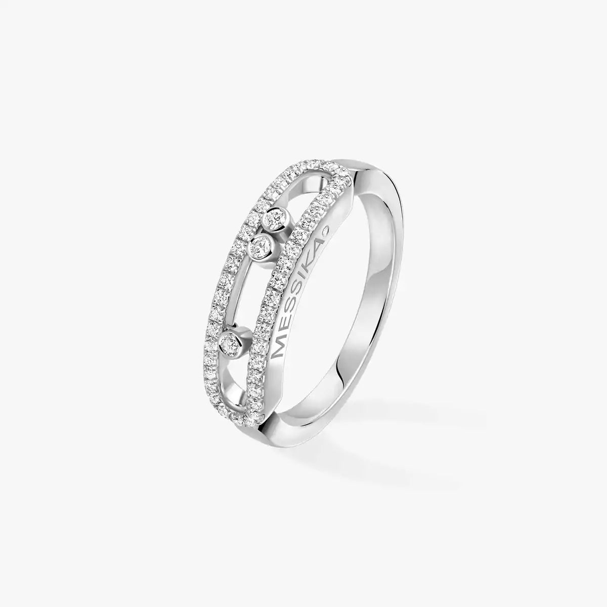 [Leaves]BABY MOVE PAVÉ DIAMOND RING