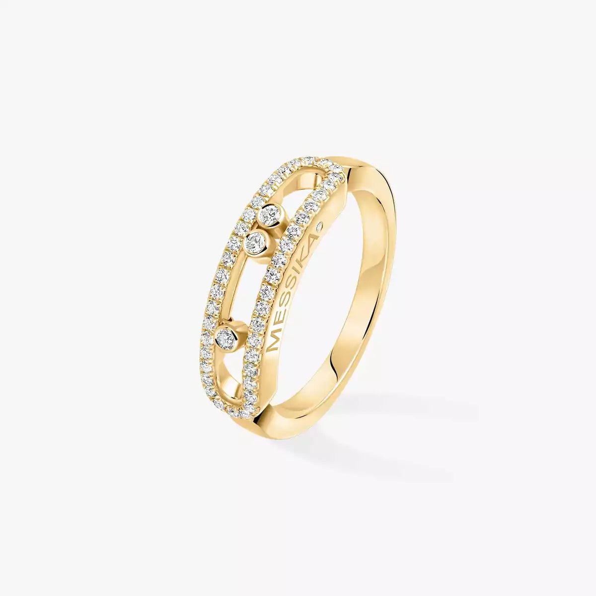 [Leaves]BABY MOVE PAVÉ DIAMOND RING