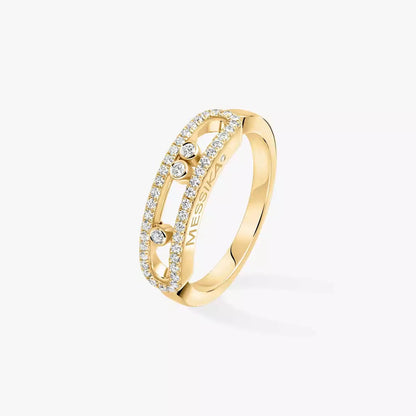 [Leaves]BABY MOVE PAVÉ DIAMOND RING