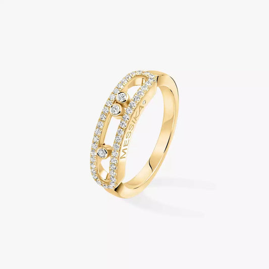 [Leaves]BABY MOVE PAVÉ DIAMOND RING