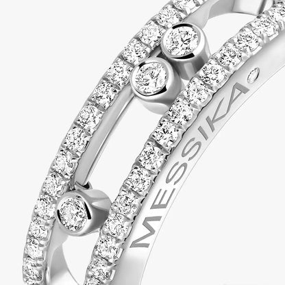 [Leaves]BABY MOVE PAVÉ DIAMOND RING