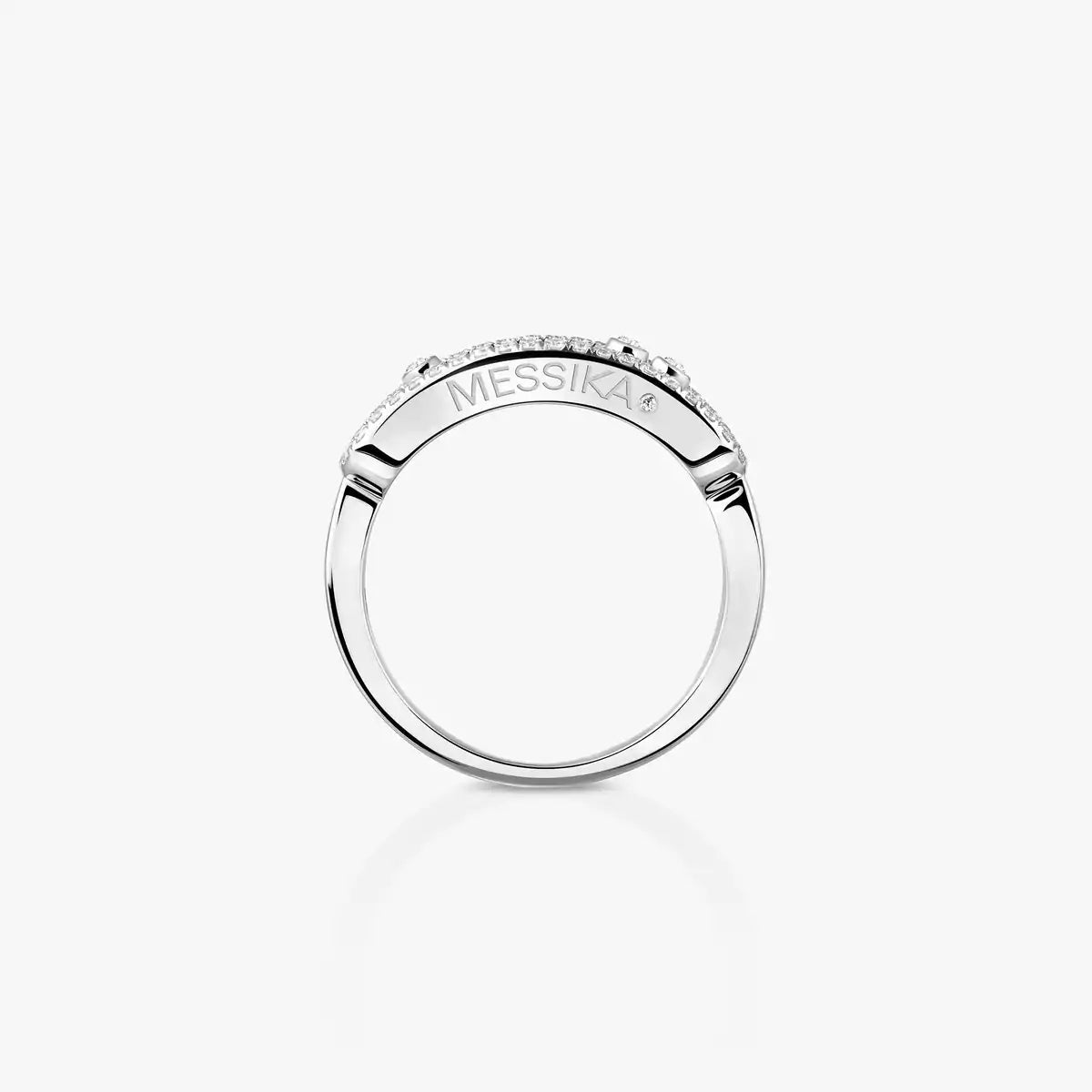 [Leaves]BABY MOVE PAVÉ DIAMOND RING