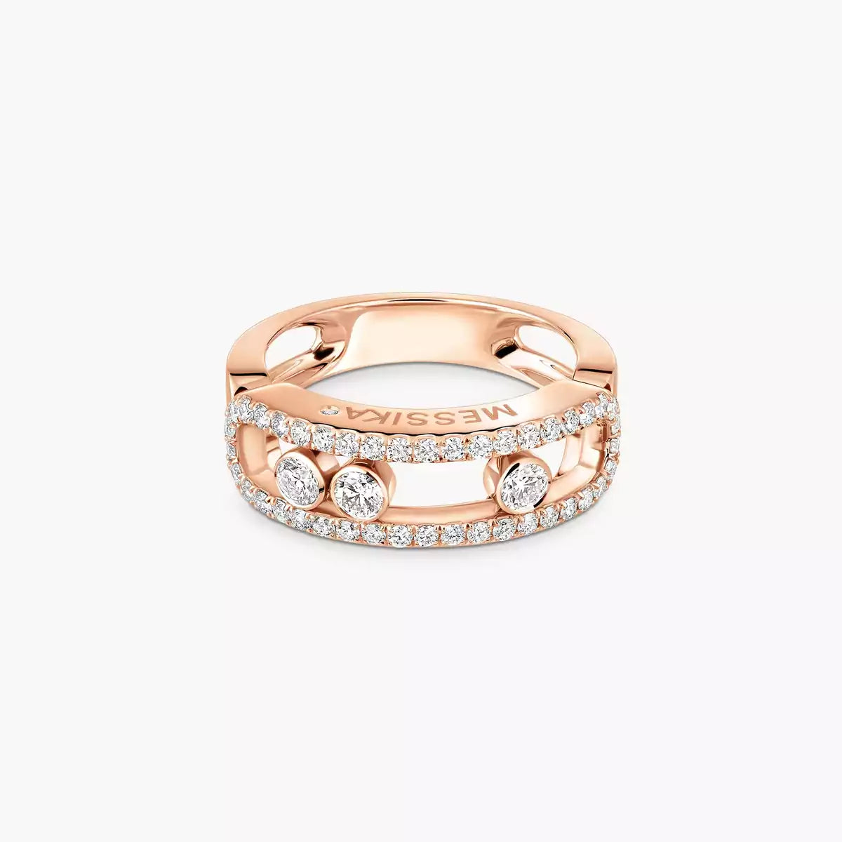 [Leaves]BABY MOVE PAVÉ DIAMOND RING
