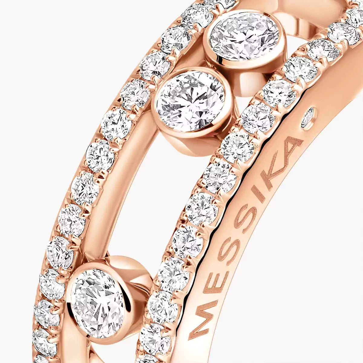 [Leaves]BABY MOVE PAVÉ DIAMOND RING