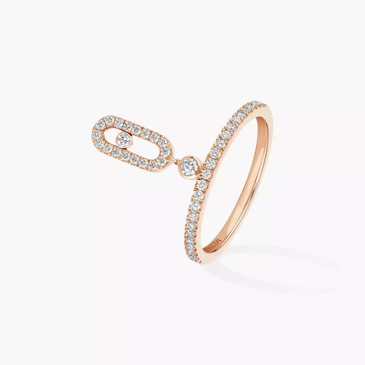[Leaves]MOVE UNO DIAMOND RING