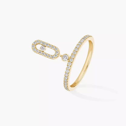 [Leaves]MOVE UNO DIAMOND RING