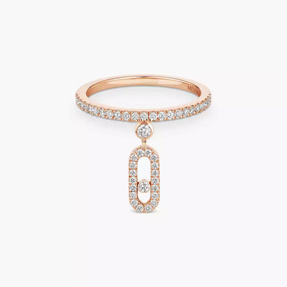 [Leaves]MOVE UNO DIAMOND RING