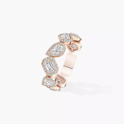 [Leaves]MY TWIN DIAMOND WEDDING RING