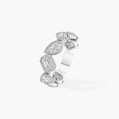 [Leaves]MY TWIN DIAMOND WEDDING RING