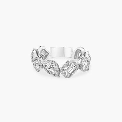 [Leaves]MY TWIN DIAMOND WEDDING RING