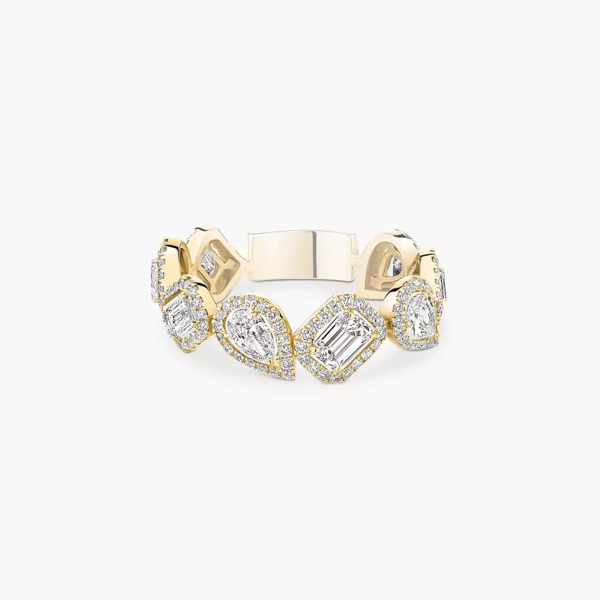 [Leaves]MY TWIN DIAMOND WEDDING RING