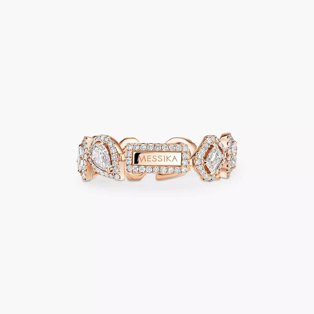 [Leaves]MY TWIN DIAMOND WEDDING RING