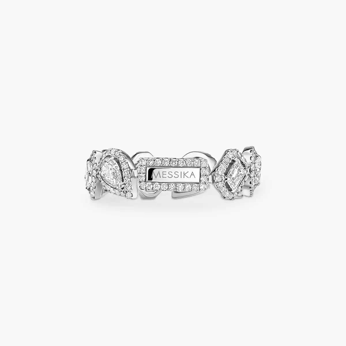 [Leaves]MY TWIN DIAMOND WEDDING RING