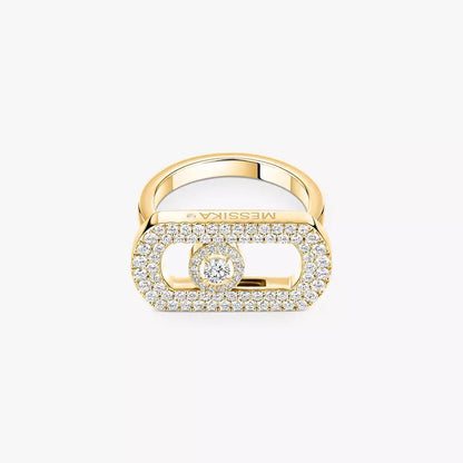 [Leaves]SO MOVE FULL PAVÉ DIAMOND RING