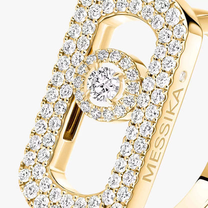 [Leaves]SO MOVE FULL PAVÉ DIAMOND RING