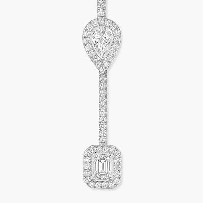 [Leaves]MY TWIN DIAMOND DROP EARRINGS