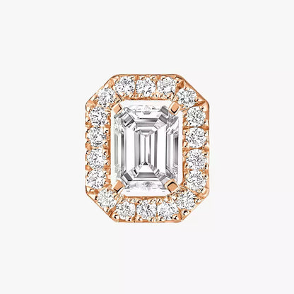 [Leaves]MY TWIN 1+2 DIAMOND EARRINGS