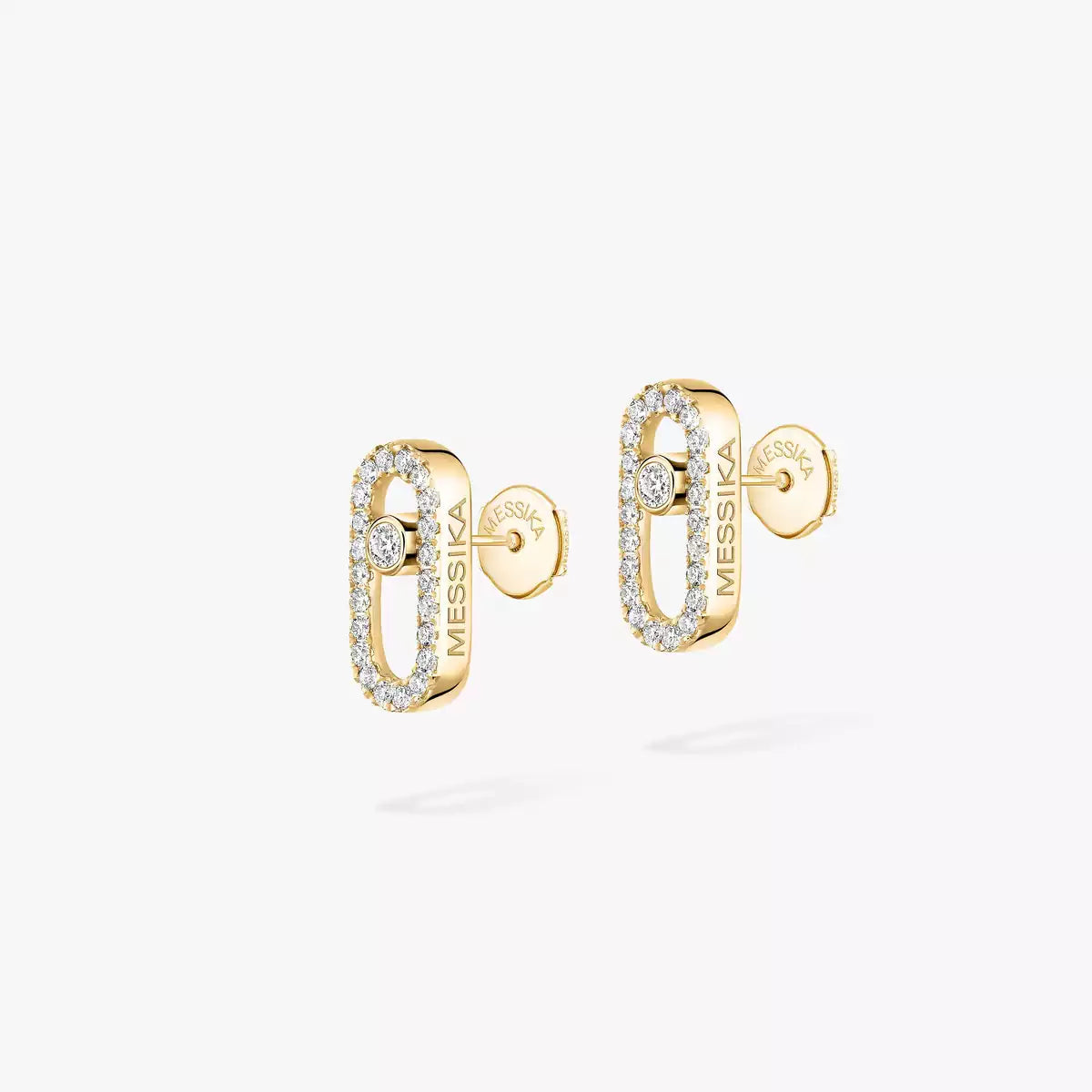 [Leaves]MOVE UNO DIAMOND EARRINGS