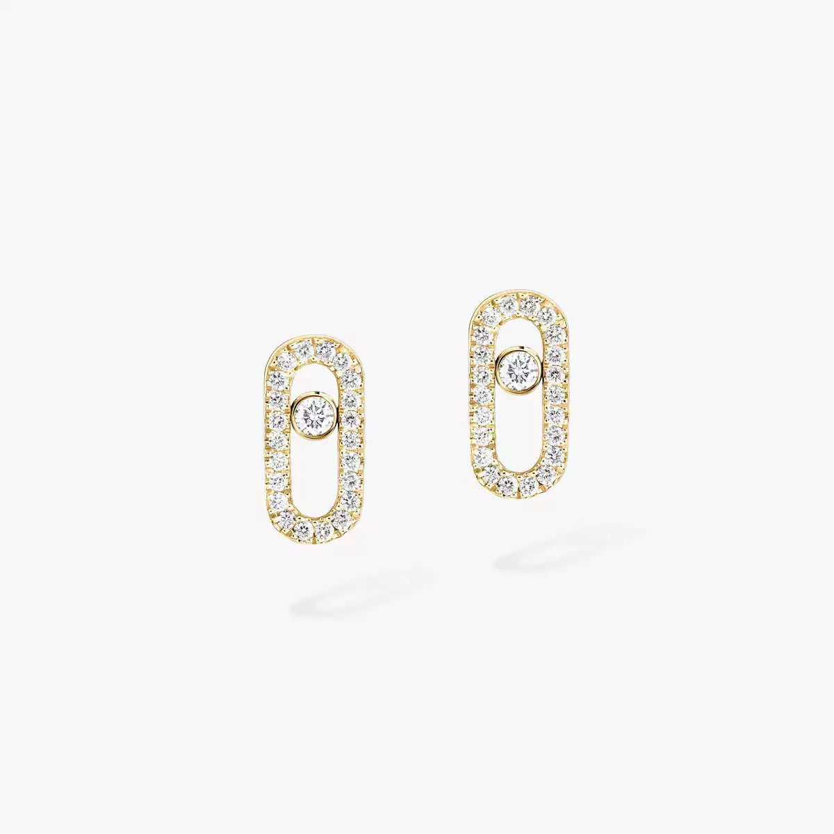 [Leaves]MOVE UNO DIAMOND EARRINGS