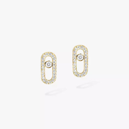 [Leaves]MOVE UNO DIAMOND EARRINGS