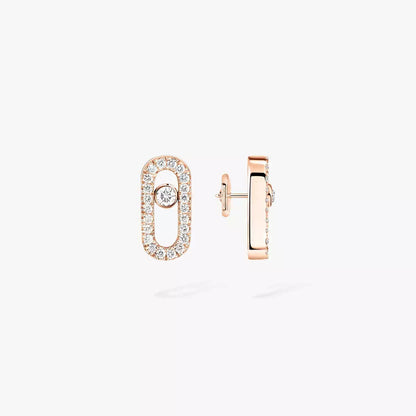 [Leaves]MOVE UNO DIAMOND EARRINGS