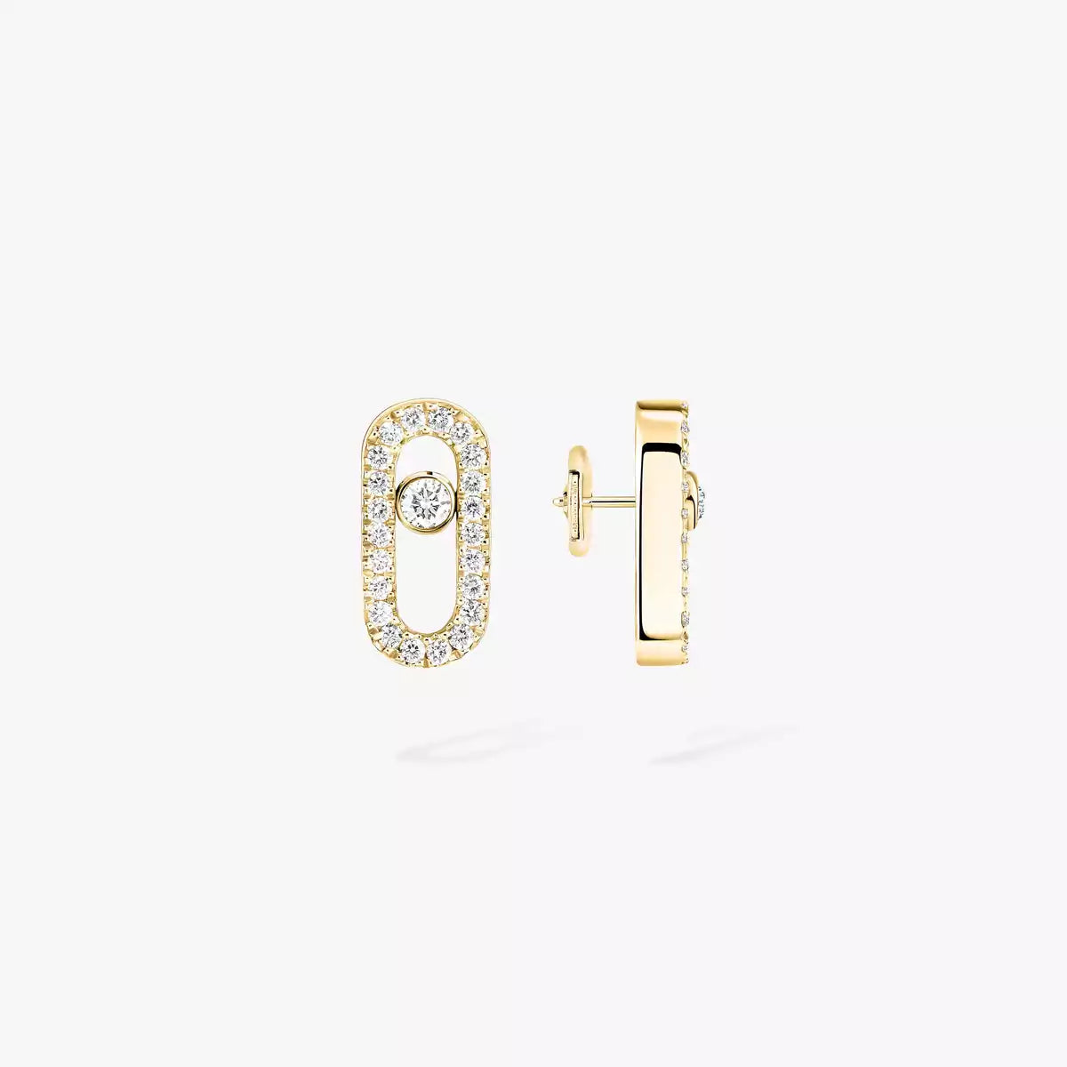 [Leaves]MOVE UNO DIAMOND EARRINGS