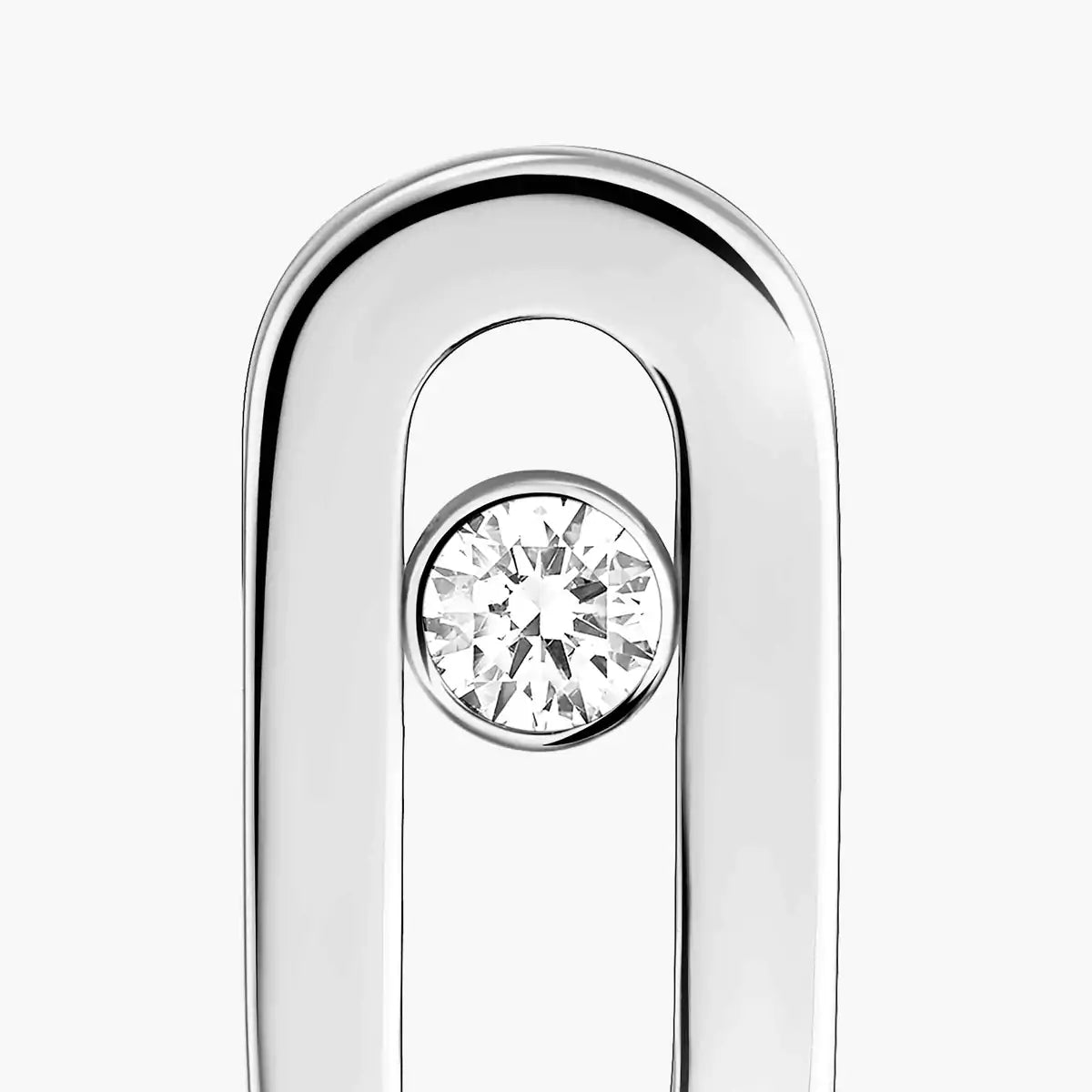 [Leaves]MOVE UNO DIAMOND STUD EARRINGS